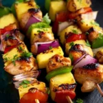 Hawaiian Chicken Kebabs First Image