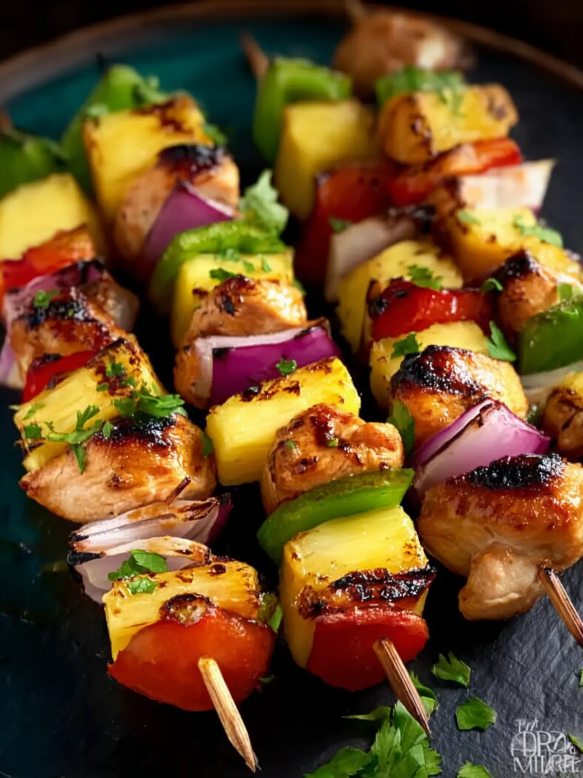 Hawaiian Chicken Kebabs First Image