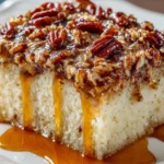 Butter Pecan Praline Poke Cake First Image