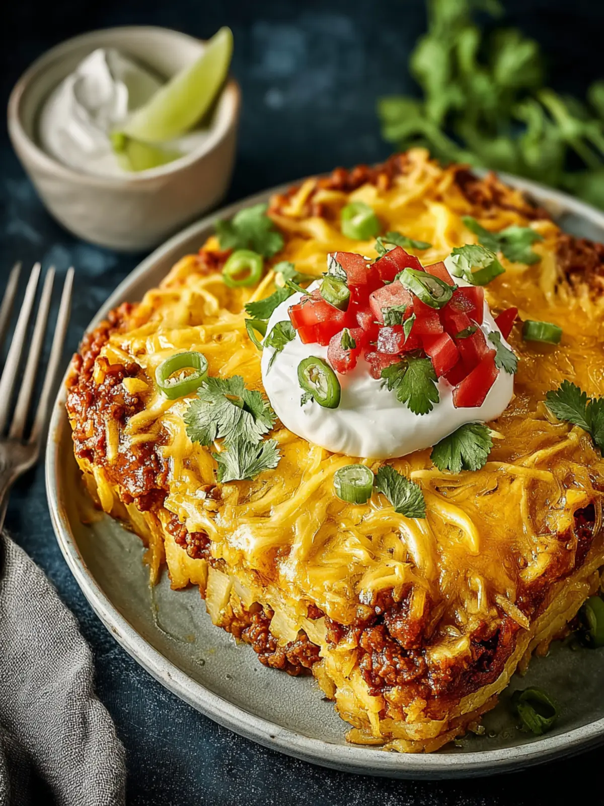 Irresistible Cheesy Taco Potato Casserole Recipe to Try First Image