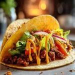 Smash Burger Tacos Recipe First Image