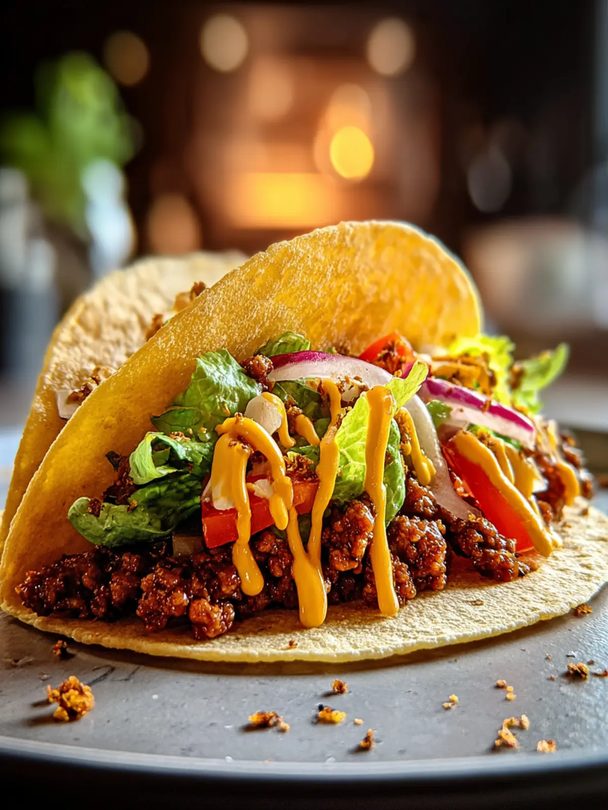 Smash Burger Tacos Recipe First Image
