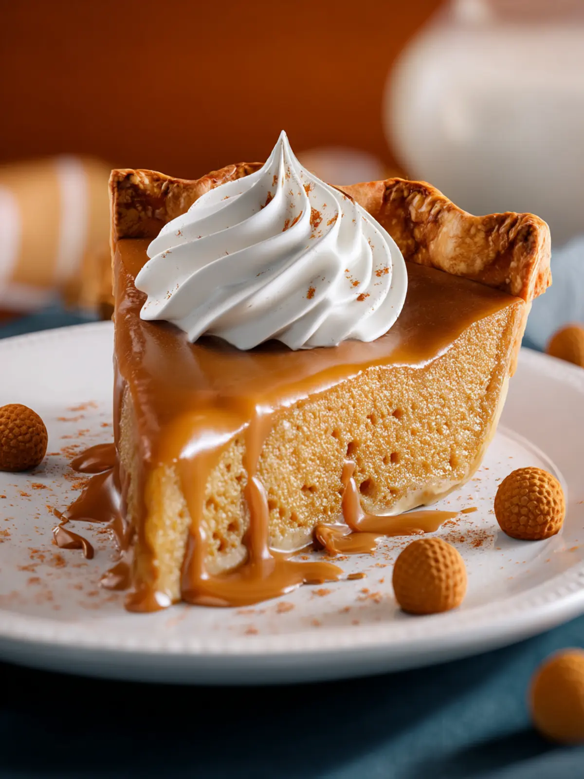 Butterscotch Cinnamon Pie First Image