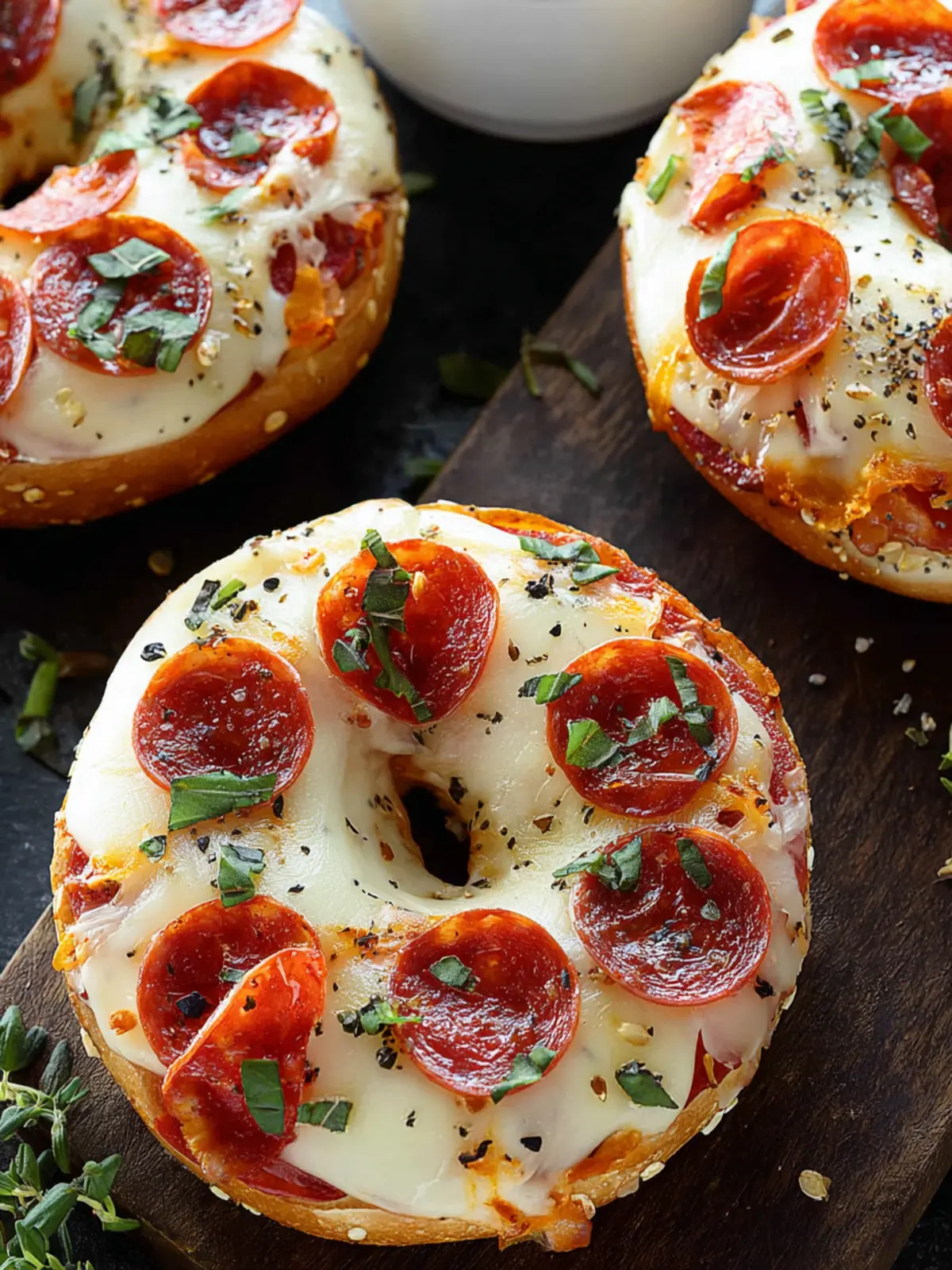 Pizza Bagels First Image