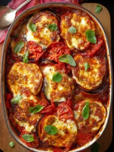 Mediterranean Tomato and Halloumi Bake First Image