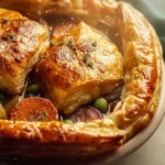 Golden Irish Stew with Puff Pastry for Ultimate Comfort First Image