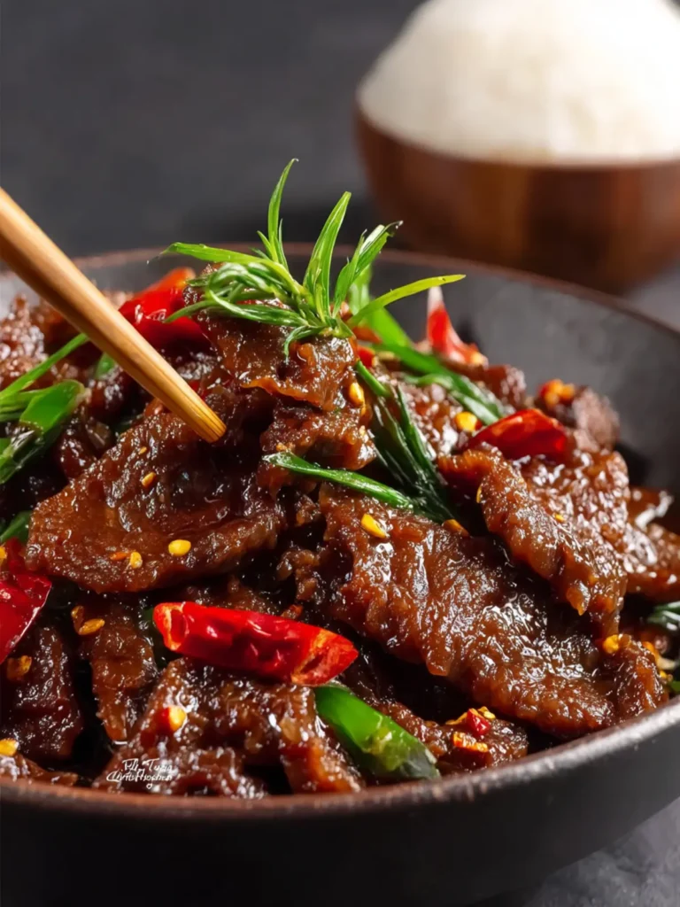 Mongolian Beef First Image