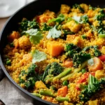 Coconut Turmeric Vegetable Quinoa Skillet: Cozy Comfort Food First Image