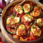 Mediterranean Tomato and Halloumi Bake First Image