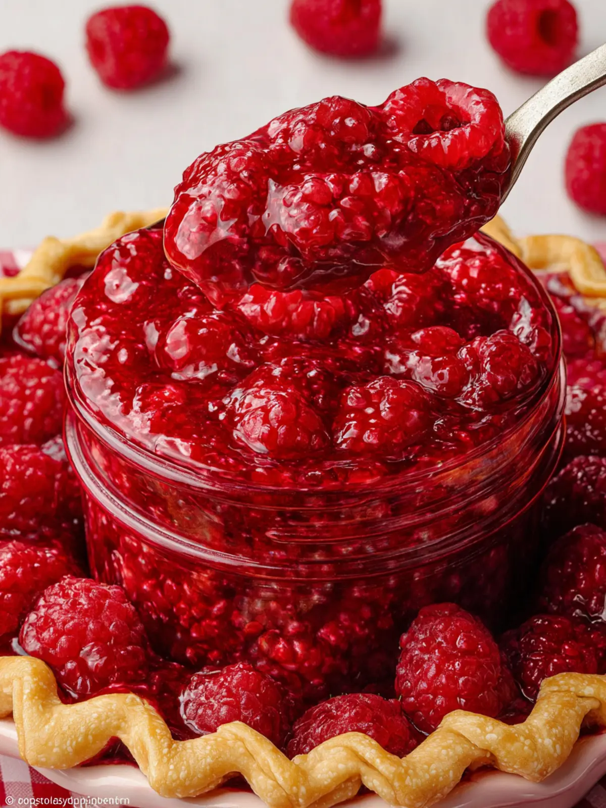 Raspberry Pie Filling First Image