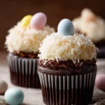 Easter Cupcakes (Coconut & Chocolate) First Image